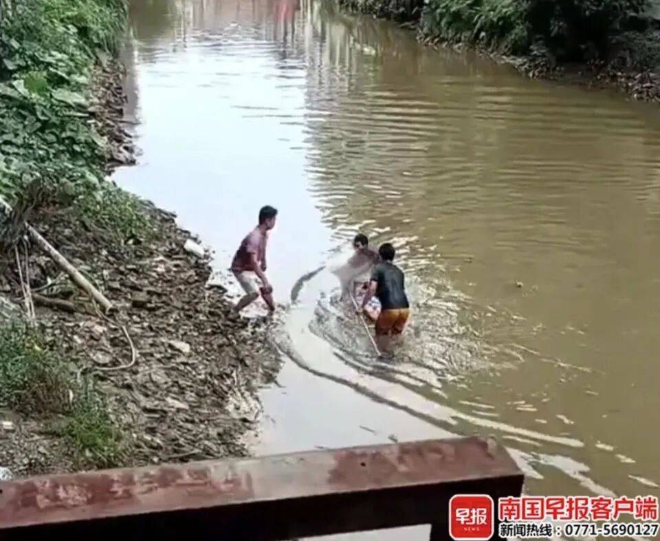 男子跳河救起母女二人，见义勇为的温暖瞬间