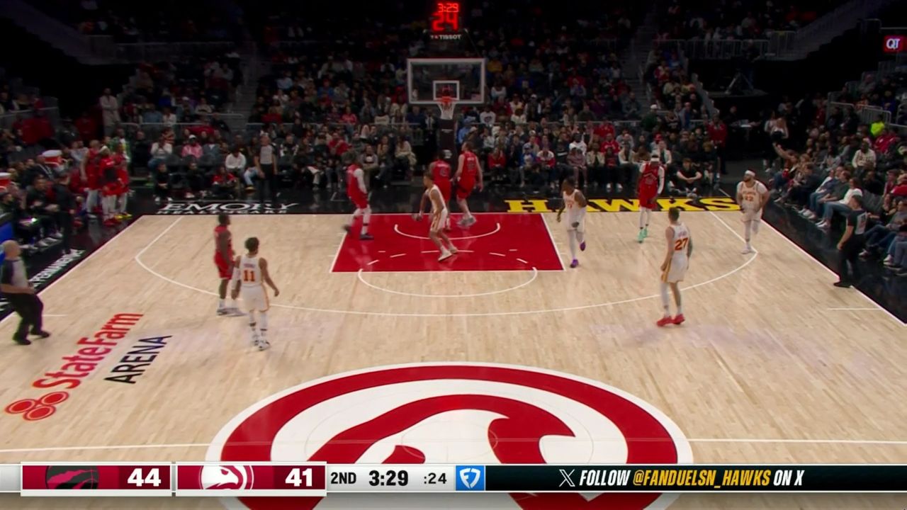 NBA老鹰vs猛龙视频直播，今天这场球，我决定不加班了