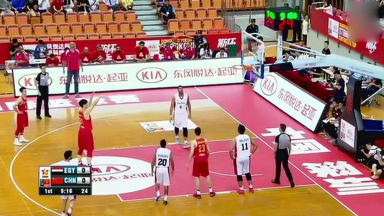 男篮vs埃及比赛直播视频，一场看得我手心冒汗的热身赛
